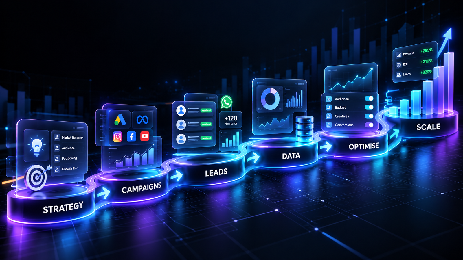 Digital marketing growth learning journey